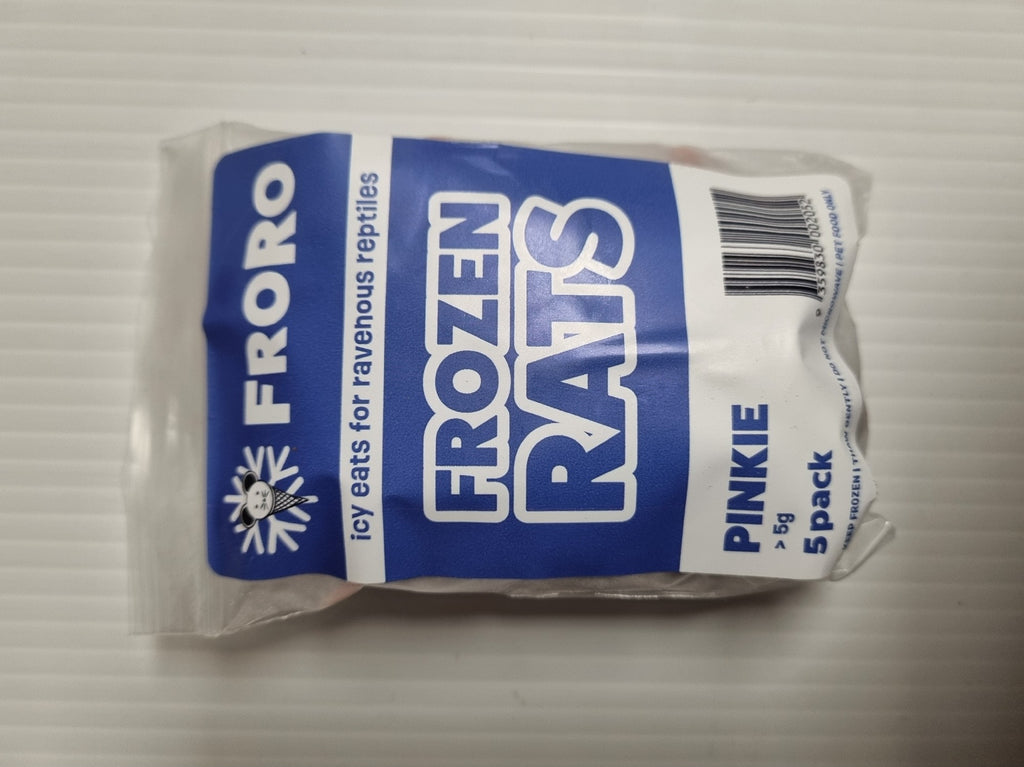 Discover the Perfect Nutrition for Your Reptile: FroRo Rat Pinkies