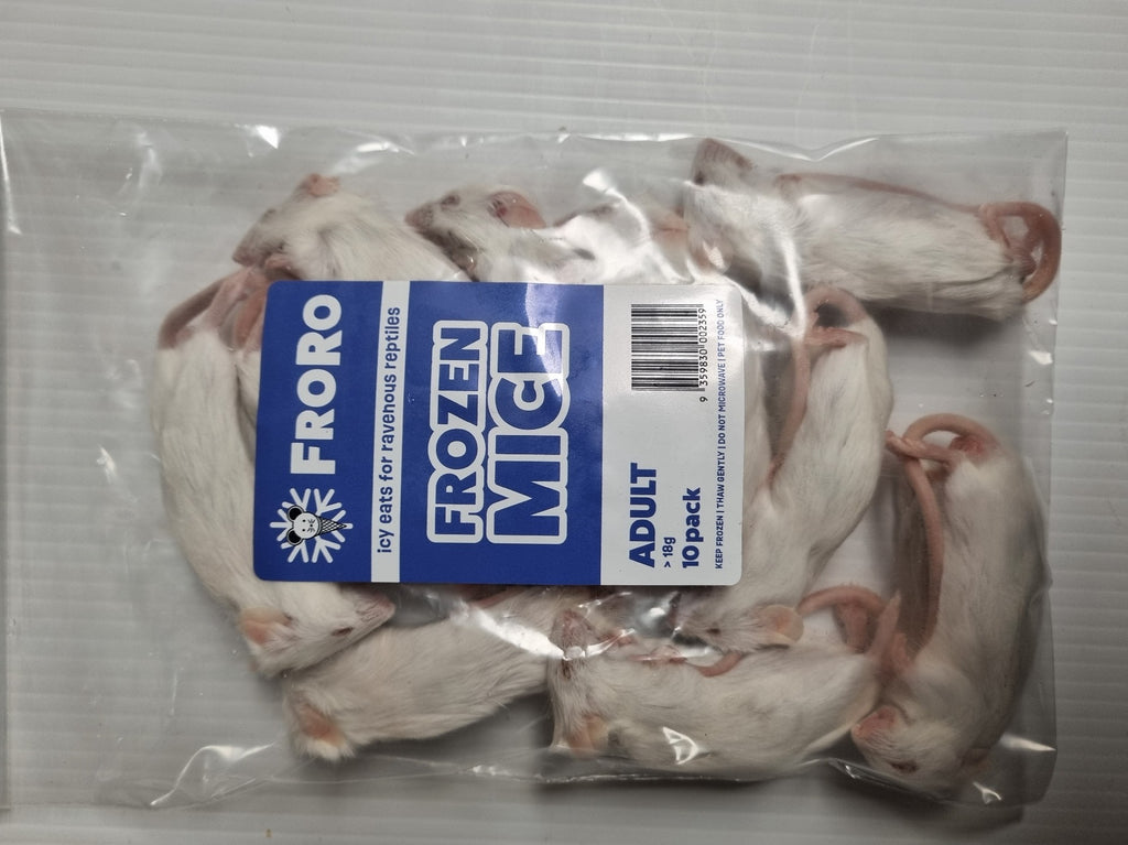 Discover the Convenience and Quality of FroRo Mice Adult 10 Pack for Your Reptile Needs
