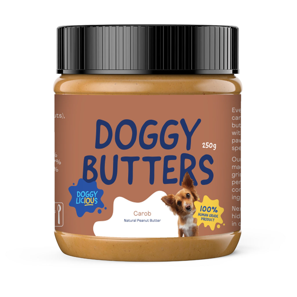 DOGGYLICIOUS CAROB BUTTER 250G