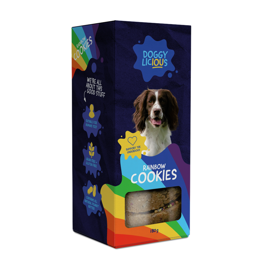 Doggylicious Rainbow Cookies (180g)